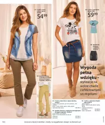 Gazetka promocyjna Bonprix - Nareszcie wiosna! - Gazetka - ważna od 17.09 do 17.09.2021 - strona 56 - produkty: T-shirt, Wełna, Mysz, Spodnie