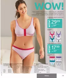 Gazetka promocyjna Bonprix - Nareszcie wiosna! - Gazetka - ważna od 17.09 do 17.09.2021 - strona 85 - produkty: Gra, Granat, Biustonosz, Wełna, Bielizna, Figi