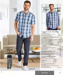 Gazetka promocyjna Bonprix - Nareszcie wiosna! - Gazetka - ważna od 17.09 do 17.09.2021 - strona 93 - produkty: Sneakersy, Kosz, T-shirt, Koszula, Dżinsy, Wełna, Moda, Spodnie