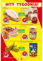 Gazetka promocyjna Prim Market - Gazetka - ważna od 14.09 do 14.09.2022 - strona 7 - produkty: Piec, Kurczak, Sok, Mus, Gra, Pekpol, Gruszki, Boczek, Danio, Przyprawa uniwersalna