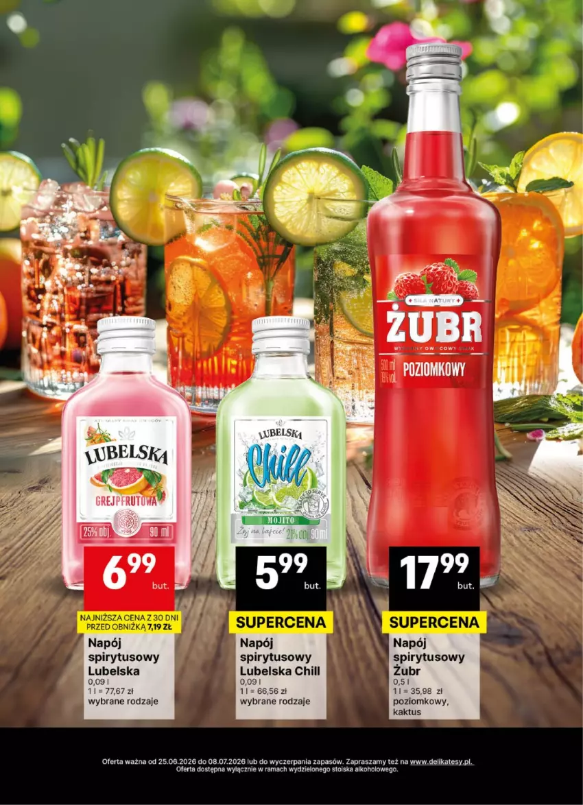 Gazetka promocyjna Delikatesy Centrum - Delibarek DC26-DC27 - ważna 25.06 do 08.07.2026 - strona 12 - produkty: Kaktus, Napój, Rama