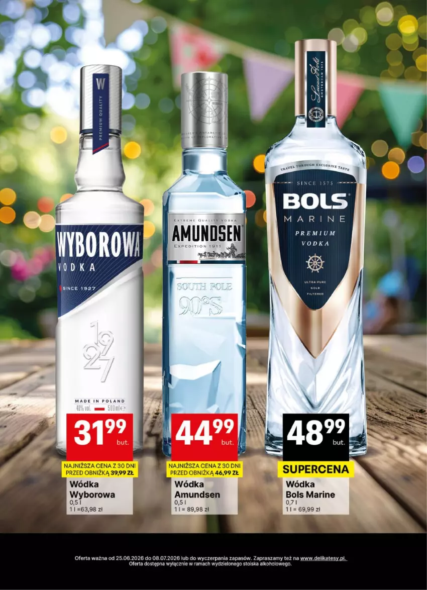 Gazetka promocyjna Delikatesy Centrum - Delibarek DC26-DC27 - ważna 25.06 do 08.07.2026 - strona 8 - produkty: AEG, Amundsen, Bols, Pur, Rama, Wódka, Wyborowa