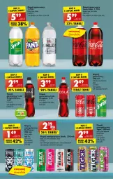 Gazetka promocyjna Biedronka - Gazetka - ważna od 04.03 do 04.03.2023 - strona 33 - produkty: Gin, Napój energetyczny, Coca-Cola, Tera, Lack, Tiger, Napój gazowany, Fanta, Arbuz, Sprite, Napój, Fa