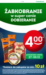 Gazetka promocyjna Żabka - Gazetka - ważna od 02.01 do 02.01.2024 - strona 5 - produkty: Piwa, Ser, Papier, Królewski, Tran, Tarczyński, Camembert, Kabanos