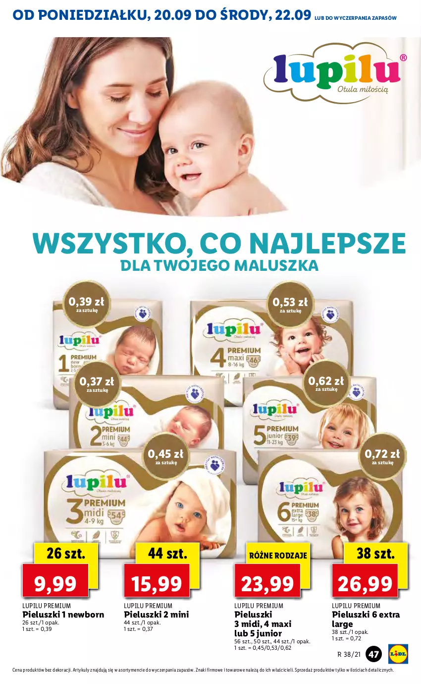 Gazetka promocyjna Lidl - GAZETKA - ważna 20.09 do 22.09.2021 - strona 47