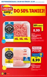 Gazetka promocyjna Lidl - GAZETKA - Gazetka - ważna od 22.09 do 22.09.2021 - strona 2 - produkty: Kurczak, Mięso mielone, Mięso mielone z łopatki wieprzowej, Por, Mięso