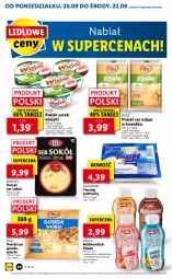 Gazetka promocyjna Lidl - GAZETKA - Gazetka - ważna od 22.09 do 22.09.2021 - strona 20 - produkty: Serek wiejski, Sok, Ser, Twaróg, Müllermilch, Kawa, Mlekovita, Serek, Pilos, Sokół, Edam, Müller, Twaróg półtłusty, Gouda, Mleko
