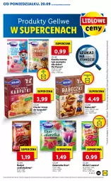 Gazetka promocyjna Lidl - GAZETKA - Gazetka - ważna od 22.09 do 22.09.2021 - strona 33 - produkty: Kisiel, Karp, Krem do karpatki, Owsianka, Galaretka, Dzieci, Owoce, Gala, Budyń, Psi Patrol, Babeczki