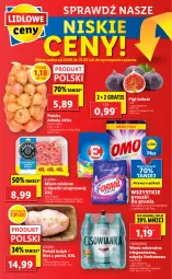Gazetka promocyjna Lidl - GAZETKA - Gazetka - ważna od 22.09 do 22.09.2021 - strona 58 - produkty: Cebula, Mięso mielone, Mięso mielone z łopatki wieprzowej, Por, Gra, Figi, Woda mineralna, Woda, Cisowianka, Mięso