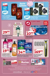 Gazetka promocyjna Auchan - Magia cenowa Moje Auchan - Gazetka - ważna od 24.11 do 24.11.2021 - strona 4 - produkty: Papier, Philips, Finish, Tulipan, Old Spice, Dezodorant, Tablet, Papier toaletowy, Szynka, Maszynka, Mydło, Zmywarki, Maszynka do golenia, Lirene