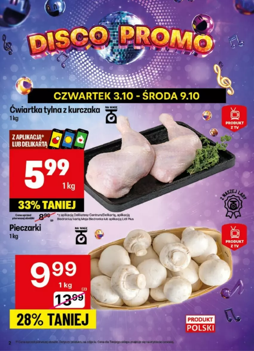 Gazetka promocyjna Delikatesy Centrum - ważna 07.10 do 13.10.2024 - strona 12 - produkty: Kurczak