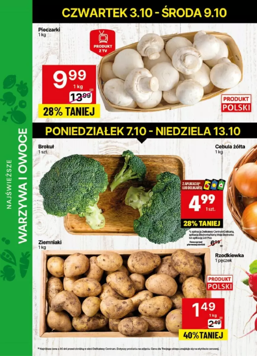 Gazetka promocyjna Delikatesy Centrum - ważna 07.10 do 13.10.2024 - strona 6 - produkty: Cebula, Piec, Rum