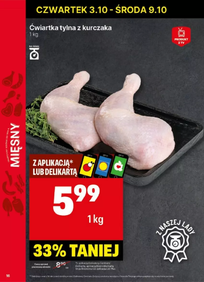 Gazetka promocyjna Delikatesy Centrum - ważna 07.10 do 13.10.2024 - strona 8 - produkty: Kurczak