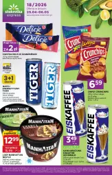 Gazetka promocyjna Stokrotka - Stokrotka Express - Gazetka - ważna od 06.05 do 06.05.2026 - strona 1 - produkty: Ciastka, Warzywa, Gra, Napój energetyczny, Lody, Tiger, Delicje, Owoce, Napój, Fa