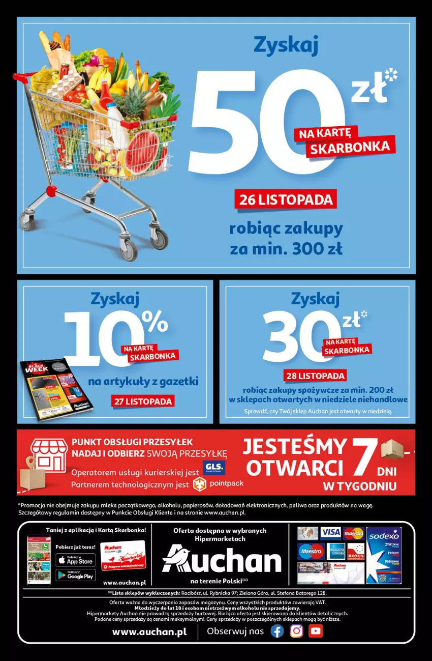 Gazetka promocyjna Auchan - Black Week - ważna 22.11 do 28.11.2021 - strona 12 - produkty: Fa, Papier, Ser