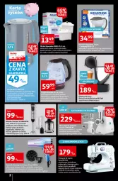Gazetka promocyjna Auchan - Black Week - Gazetka - ważna od 28.11 do 28.11.2021 - strona 2 - produkty: Top, Noż, Gra, Miarka, Blender, Trzepaczka, Pojemnik, Aquaphor, Szyna, Dolce Gusto