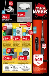 Gazetka promocyjna Auchan - Black Week - Gazetka - ważna od 28.11 do 28.11.2021 - strona 3 - produkty: Teleskop, Odkurzacz, Top, Rura, Szczotka, Bosch