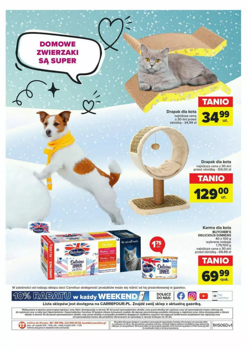 Gazetka promocyjna Carrefour - ważna 07.02 do 17.02.2024 - strona 4 - produkty: Drapak, LANA, Obraz