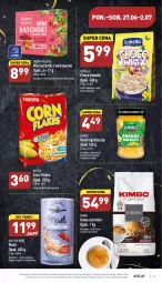Gazetka promocyjna Aldi - Pełny katalog - Gazetka - ważna od 02.07 do 02.07.2022 - strona 15 - produkty: Lubella, Corn flakes, Ser, Por, Mus, Kawa ziarnista, Bell, Ananas, Kawa, Dżem, Tarta, Tonik, Baton, Bella, Mango, Nestlé