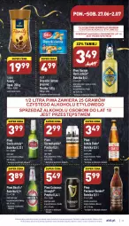 Gazetka promocyjna Aldi - Pełny katalog - Gazetka - ważna od 02.07 do 02.07.2022 - strona 19 - produkty: Piwa, Piwo, Tchibo, Kawa rozpuszczalna, Gra, Orzeszki, Kawa, Tchibo Family, Felix, Orzeszki ziemne, LG, Fa
