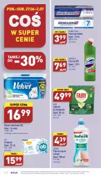 Gazetka promocyjna Aldi - Pełny katalog - Gazetka - ważna od 02.07 do 02.07.2022 - strona 22 - produkty: Ludwik, Domestos, Rum, Do mycia naczyń, Papier, Tablet, Pasta do zębów, Płyn do mycia naczyń, Tampony, Papier toaletowy, Płyn do wc, Fairy, Płyn do mycia, Zmywarki, O.B., Tabletki do zmywarki, Blend-a-Med, Fa