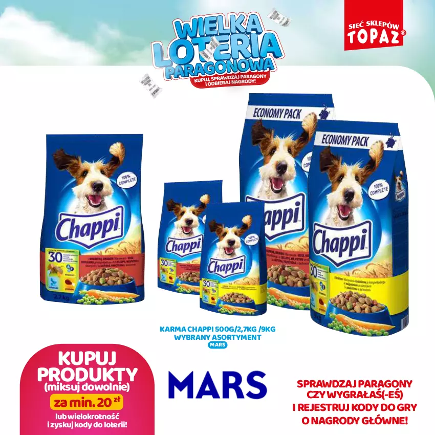 Gazetka promocyjna Topaz - Gazetka - ważna 19.08 do 13.10.2024 - strona 63 - produkty: Chappi, Gra, Gry, Mars