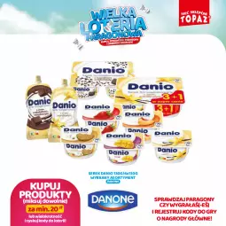 Gazetka promocyjna Topaz - Gazetka - Gazetka - ważna od 13.10 do 13.10.2024 - strona 11 - produkty: Ser, Gry, Gra, Danone, Serek, Danio