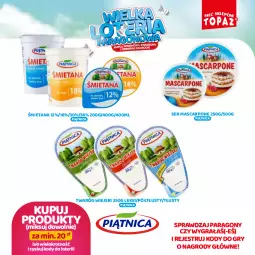Gazetka promocyjna Topaz - Gazetka - Gazetka - ważna od 13.10 do 13.10.2024 - strona 19 - produkty: Ser, Gry, Gra, Twaróg, Piątnica, Mascarpone