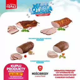 Gazetka promocyjna Topaz - Gazetka - Gazetka - ważna od 13.10 do 13.10.2024 - strona 4 - produkty: Gry, Gra, Beko, Szynka, Boczek