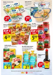 Gazetka promocyjna Prim Market - Gazetka - ważna od 04.10 do 04.10.2023 - strona 8 - produkty: Sałatka, Dawtona, Sos, Mus, Winiary, Tortilla, Sałatka warzywna, Sałat, Przyprawa w płynie, Maggi, Lisner