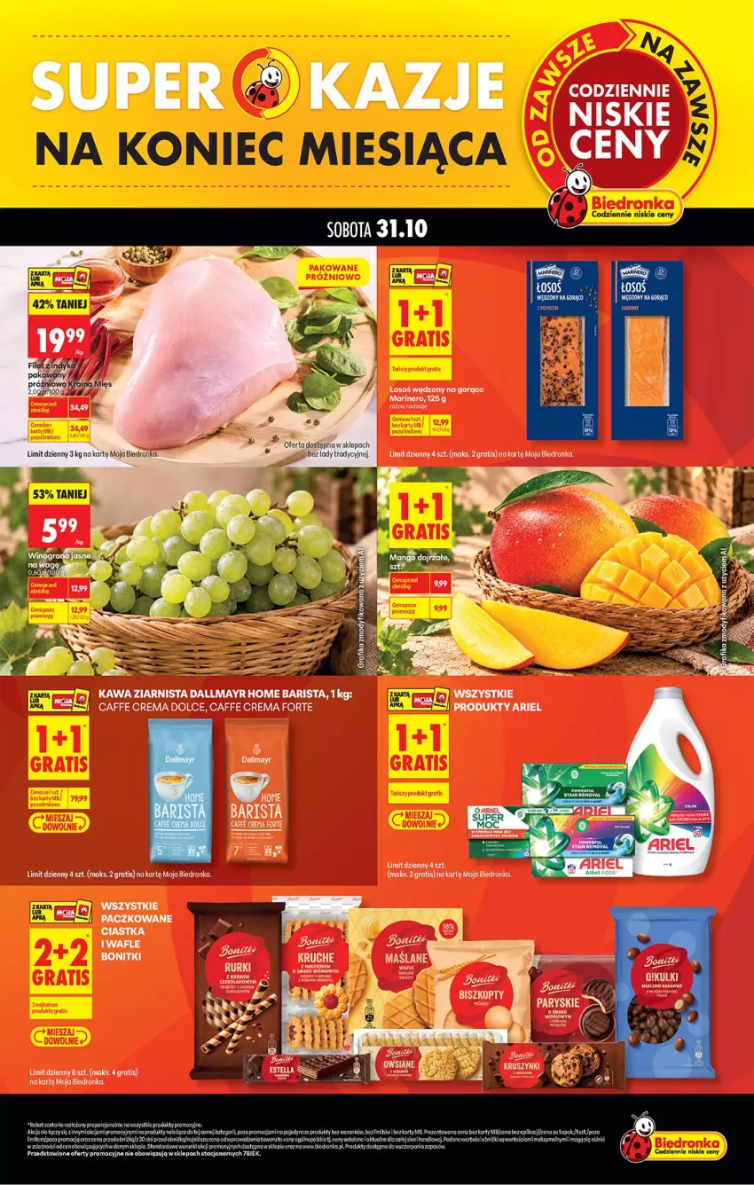 Gazetka promocyjna Biedronka - Gazetka - ważna 31.10 do 07.11.2026 - strona 1 - produkty: Dallmayr, Gra, Kawa, Kawa ziarnista