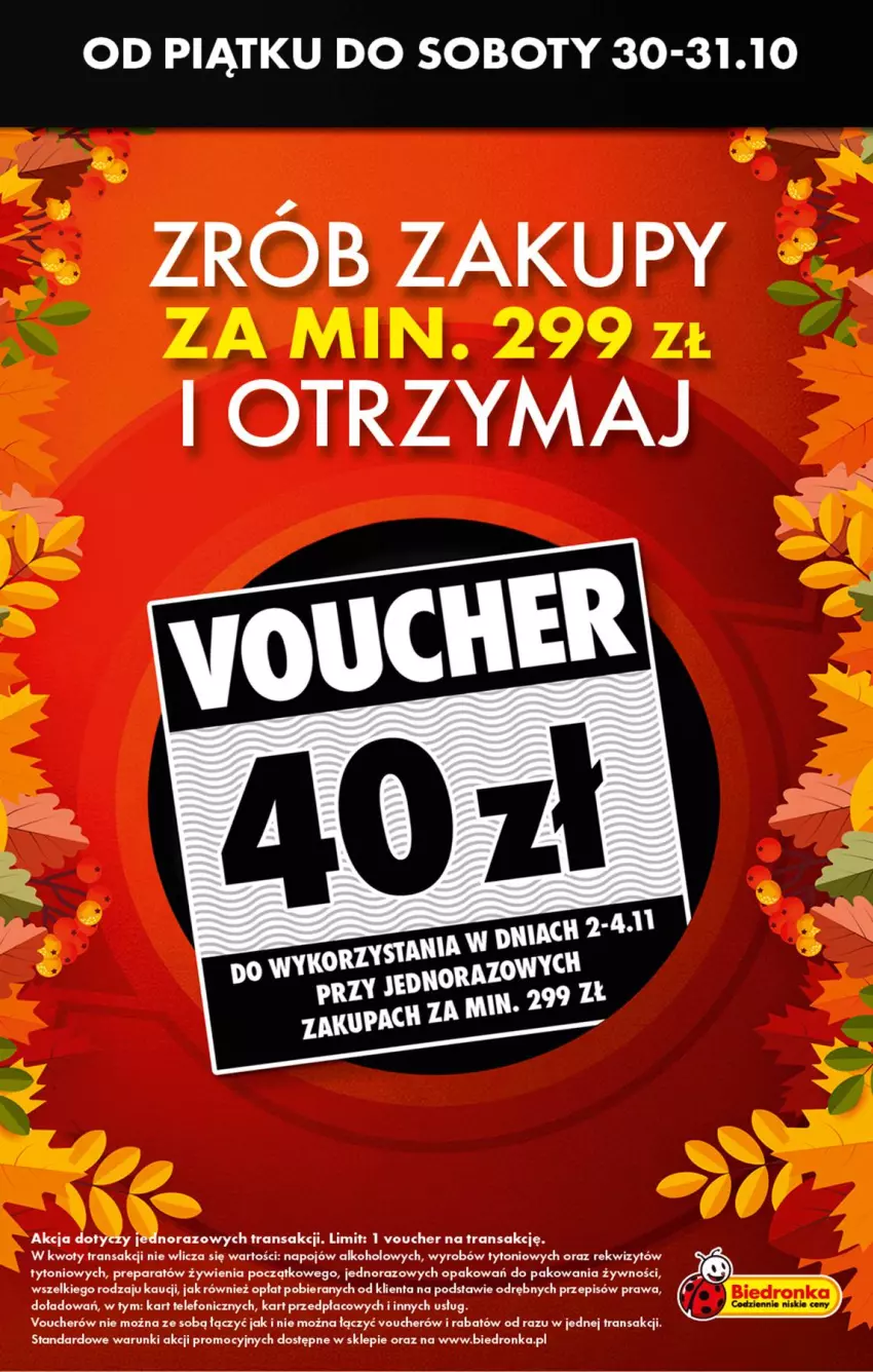 Gazetka promocyjna Biedronka - Gazetka - ważna 31.10 do 07.11.2026 - strona 3 - produkty: Ser, Telefon, Tran