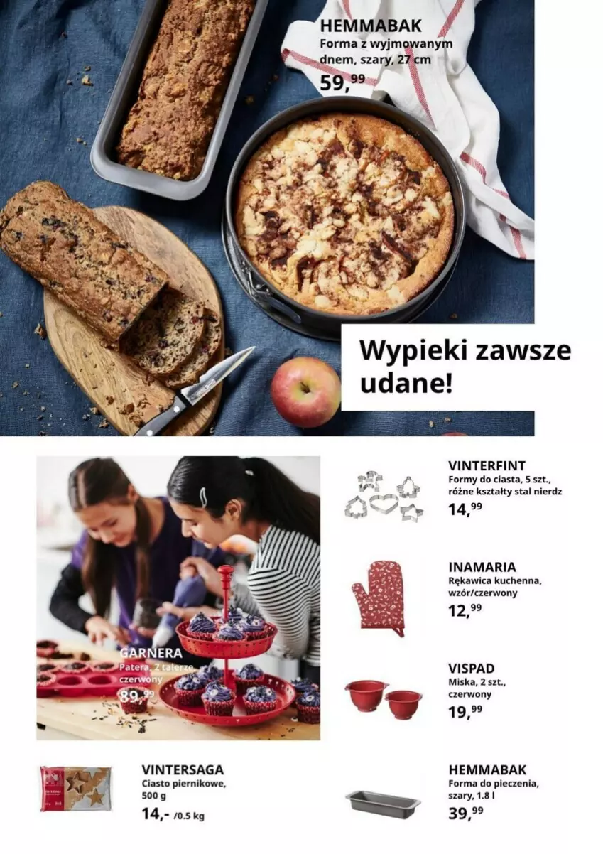 Gazetka promocyjna Ikea - ważna 02.11 do 30.11.2023 - strona 23 - produkty: Fa, Forma do pieczenia, Miska, Piec, Piernik, Rękawica kuchenna, Saga