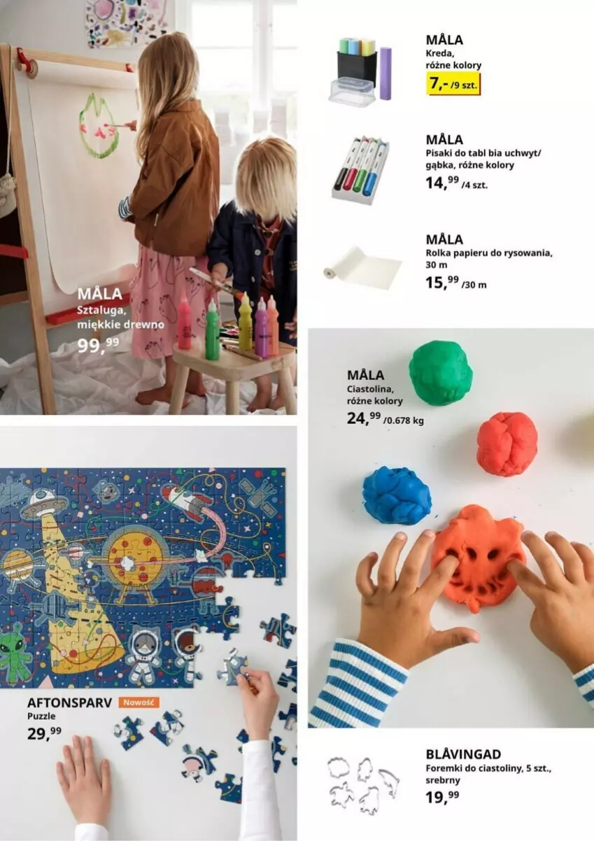 Gazetka promocyjna Ikea - ważna 02.11 do 30.11.2023 - strona 26 - produkty: Foremki, Papier, Puzzle, Rolka papieru