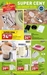 Gazetka promocyjna Aldi - COŚ na przyszły tydzień - Gazetka - ważna od 25.03 do 25.03.2023 - strona 2 - produkty: Sok, Noż, Pojemnik, Bateria, Dozownik, Waga