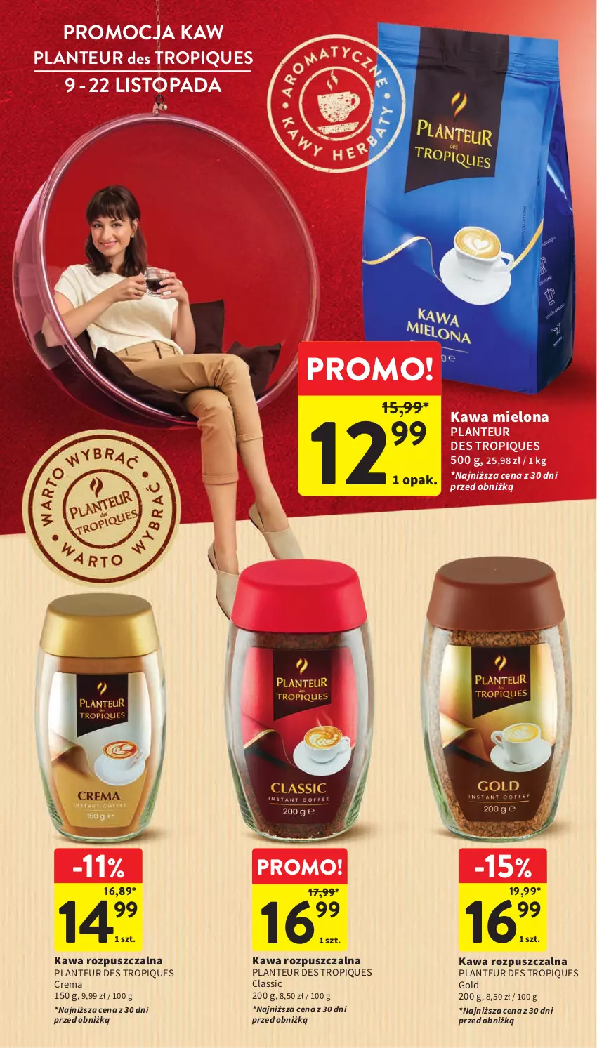 Gazetka promocyjna Intermarche - Gazetka Intermarche - ważna 09.11 do 15.11.2023 - strona 28 - produkty: Kawa, Kawa mielona, Kawa rozpuszczalna, Top