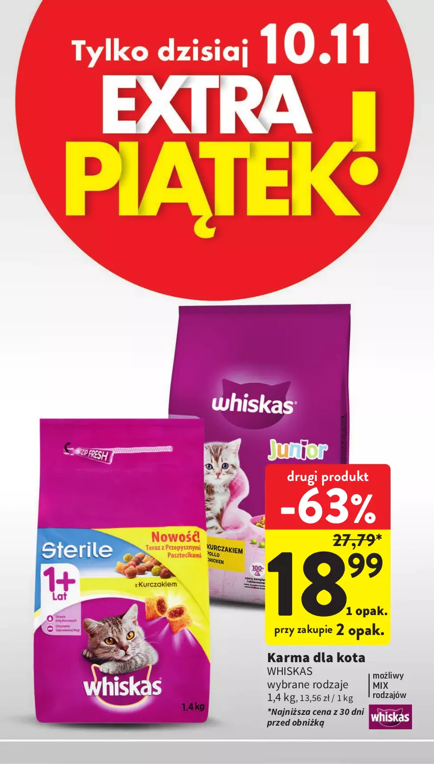 Gazetka promocyjna Intermarche - Gazetka Intermarche - ważna 09.11 do 15.11.2023 - strona 3 - produkty: Whiskas