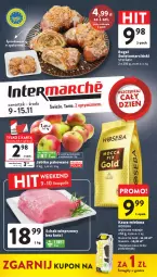 Gazetka promocyjna Intermarche - Gazetka Intermarche - Gazetka - ważna od 15.11 do 15.11.2023 - strona 1 - produkty: Kawa mielona, Kawa, Schab wieprzowy, Rogal, Mocca Fix Gold, Woseba, Fa