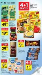 Gazetka promocyjna Intermarche - Gazetka Intermarche - Gazetka - ważna od 15.11 do 15.11.2023 - strona 33 - produkty: Princessa, Nescafé, Kawa rozpuszczalna, Top, Gra, Kawa ziarnista, Kisiel, Winiary, Kawa, Lion, Baton, Budyń, Nestlé