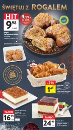 Gazetka promocyjna Intermarche - Gazetka Intermarche - Gazetka - ważna od 15.11 do 15.11.2023 - strona 4 - produkty: Top, Ser, Croissant, Rogal, Fa