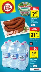 Gazetka promocyjna Intermarche - Gazetka Intermarche - Gazetka - ważna od 15.11 do 15.11.2023 - strona 43 - produkty: Serek wiejski, Ser, Piątnica, Madej Wróbel, Primavera, LANA, Serek, Prima, Woda, Kiełbasa