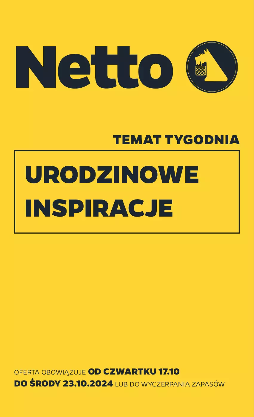 Gazetka promocyjna Netto - Od Czwartku Przemysłowa - ważna 17.10 do 23.10.2024 - strona 1