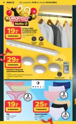 Gazetka promocyjna Netto - Od Czwartku Przemysłowa - Gazetka - ważna od 23.10 do 23.10.2024 - strona 4 - produkty: Mop, Majtki, Figi, Lampa