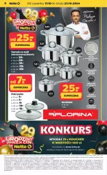 Gazetka promocyjna Netto - Od Czwartku Przemysłowa - Gazetka - ważna od 23.10 do 23.10.2024 - strona 6 - produkty: Kujawski, Top, Sok, Miarka, Garnek, Podlaski, Stock, Rondel, Fa