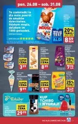Gazetka promocyjna Aldi - Pełna oferta - Gazetka - ważna od 31.08 do 31.08.2024 - strona 11 - produkty: Tchibo, Ciastka, Kawa rozpuszczalna, Ser, Lajkonik, Orzeszki, Praliny, Kawa, Kosz, Lack, Mars, Mysz, Moser Roth, Knoppers, LG
