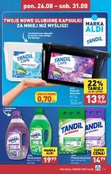 Gazetka promocyjna Aldi - Pełna oferta - Gazetka - ważna od 31.08 do 31.08.2024 - strona 21 - produkty: Proszek do prania, Kapsułki do prania