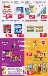 Gazetka promocyjna Stokrotka - Supermarket - Gazetka - ważna od 06.10 do 06.10.2021 - strona 13 - produkty: Gin, Bref, Przekąski dla psa, Tablet, Whiskas, Clin, Ręcznik, Somat, Rolki, Gourmet Gold, Calgon, Fairy, Płyn do szyb, Pedigree, LG, Fa