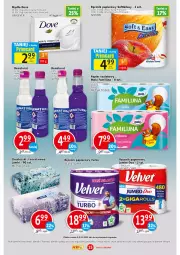 Gazetka promocyjna Prim Market - Gazetka - ważna od 09.11 do 09.11.2022 - strona 15 - produkty: Sok, Pur, Papier, Róża, Papier toaletowy, Velvet, Dove, Ręcznik, Mola, Chusteczki, Mydło, Fa
