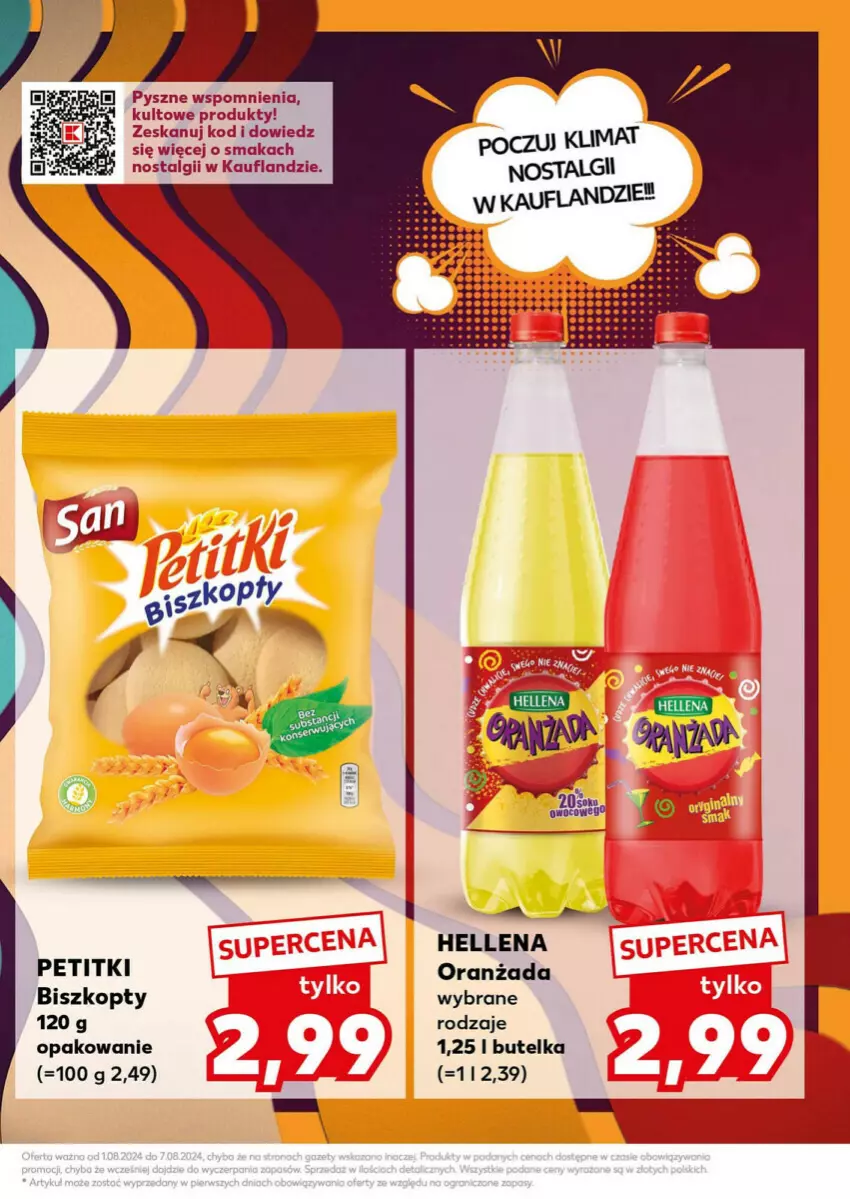 Gazetka promocyjna Kaufland - ważna 05.08 do 07.08.2024 - strona 11 - produkty: Biszkopty, Hellena, LG, Oranżada