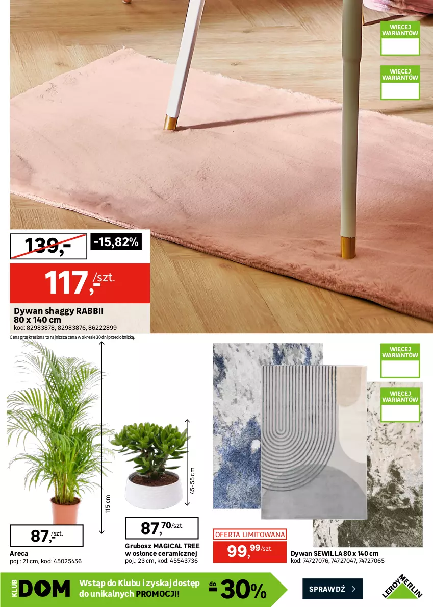 Gazetka promocyjna Leroy Merlin - Gazetka Leroy Merlin - ważna 09.09 do 29.09.2026 - strona 11 - produkty: Dywan